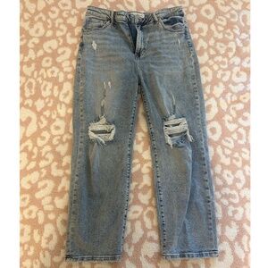 Risen Jeans Distressed Straight